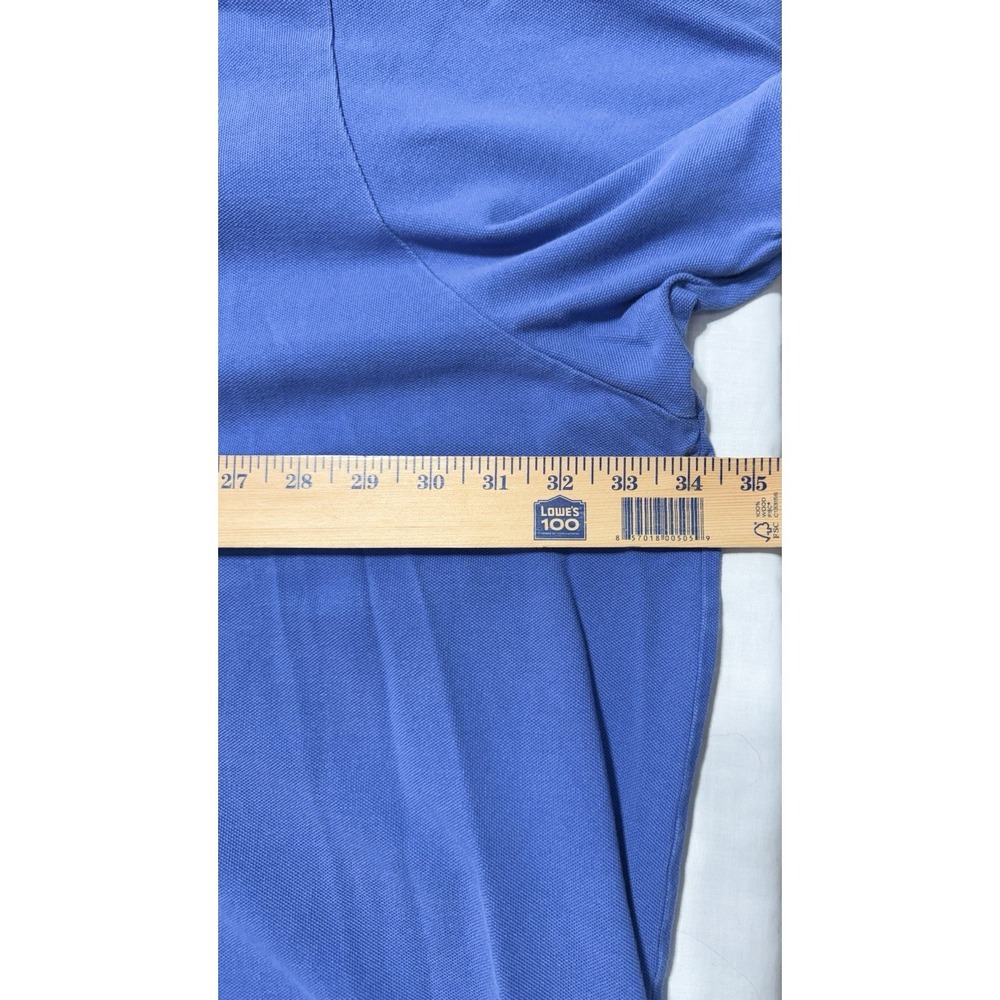 Polo Ralph Lauren Mens Polo Shirt 4XB Blue Short Sleeve Classic Fit Logo - Picture 5 of 5